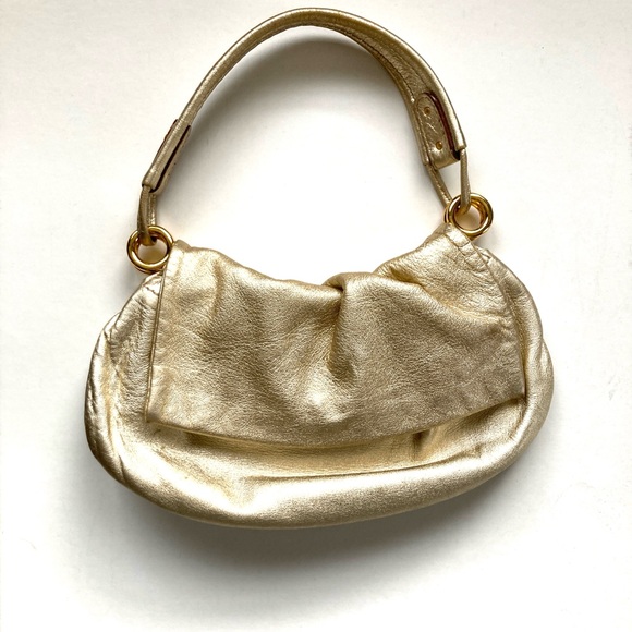 Kate Spade New York Vintage Hobo Gold Leather bag